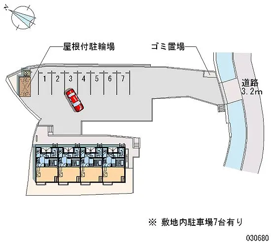 広島市安芸区畑賀町 月極駐車場